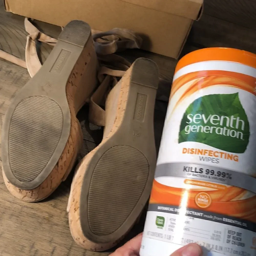 Steve Madden Cork Platform Tieups for summer and vacation Comfy & Sturdy In Box